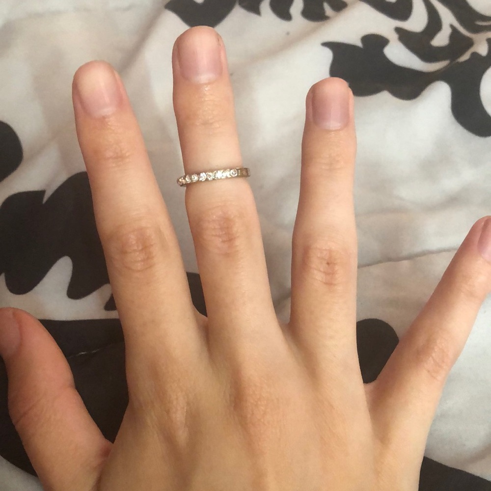 Three Gold Midi Rings - Picture 3 of 3